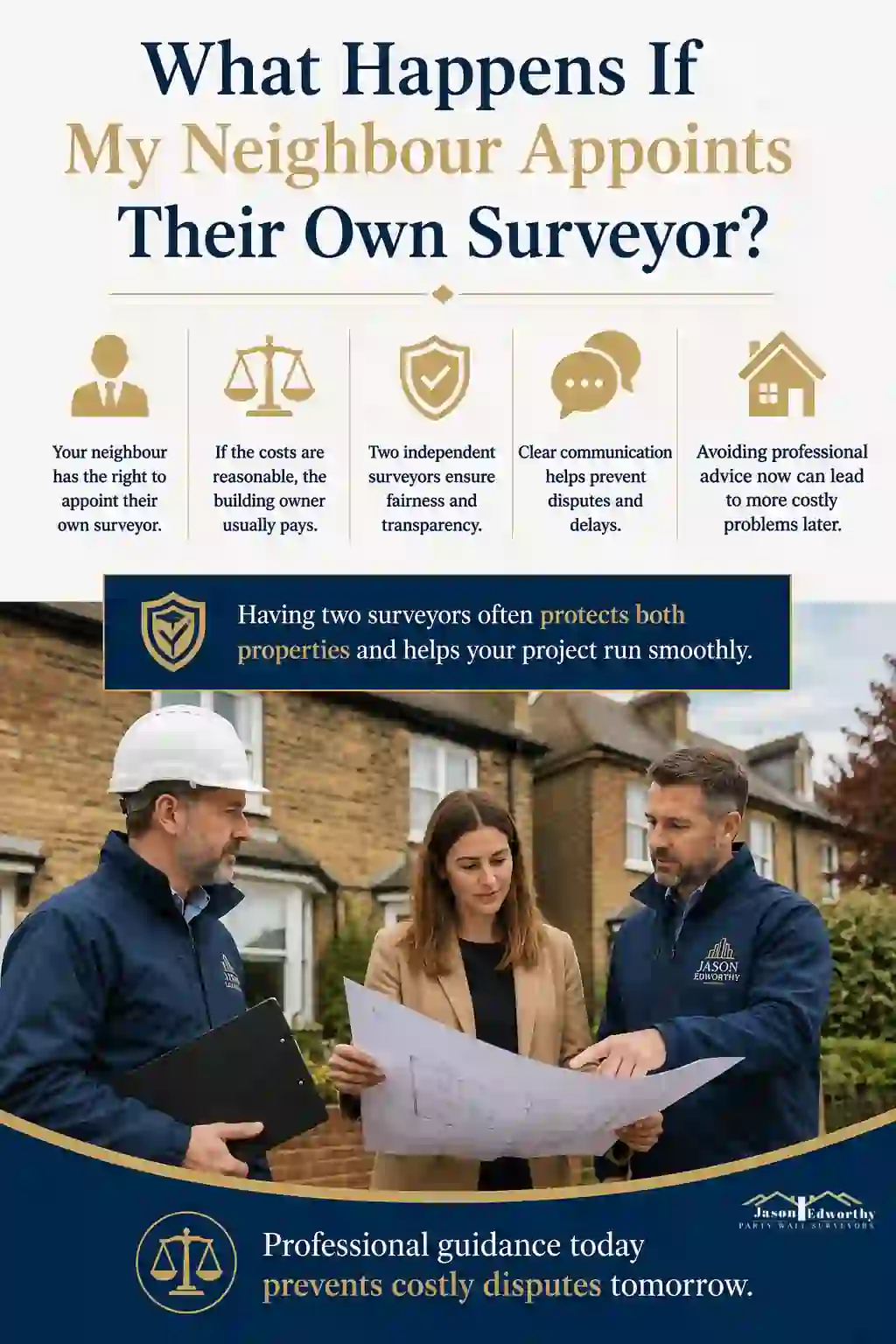 What Happens If My Neighbour Appoints Their Own Surveyor Ormskirk?